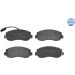 Meyle Bremsbelagsatz, Scheibenbremse MEYLE-ORIGINAL: True to OE 025 251 4718/W Meyle Bremsbelagsatz, Scheibenbremse MEYLE-ORIGINAL: True to OE 025 251 4718/W