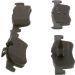 BOSCH Bremsbelagsatz, Scheibenbremse 0 986 494 561