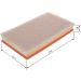 BOSCH F 026 400 516 Luftfilter