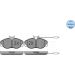Meyle Bremsbelagsatz, Scheibenbremse MEYLE-ORIGINAL: True to OE 025 217 9719/W
