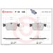 Brembo Bremsbelagsatz, Scheibenbremse PRIME LINE P 61 135 Brembo Bremsbelagsatz, Scheibenbremse PRIME LINE P 61 135