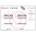 Brembo Bremsbelagsatz, Scheibenbremse XTRA LINE P 50 074X Brembo Bremsbelagsatz, Scheibenbremse XTRA LINE P 50 074X