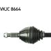 SKF Antriebswelle VKJC 8664