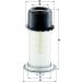 Luftfilter C 1588 X
