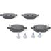 BOSCH Bremsbelagsatz, Scheibenbremse 0 986 494 934