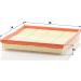 MANN-FILTER C 28 125/1 Luftfilter MANN-FILTER C 28 125/1 Luftfilter