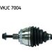 2 x SKF Antriebswelle VKJC 7004
