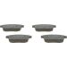 BOSCH Bremsbelagsatz, Scheibenbremse 0 986 494 376 BOSCH Bremsbelagsatz, Scheibenbremse 0 986 494 376
