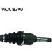 SKF Antriebswelle VKJC 8390