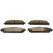 Bremsbelagsatz, Scheibenbremse QUARO SILVER CERAMIC QP2043C