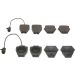 BOSCH Bremsbelagsatz, Scheibenbremse 0 986 424 689 BOSCH Bremsbelagsatz, Scheibenbremse 0 986 424 689
