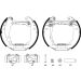 Hella Bremsbackensatz Shoe Kit Pro 8DB 355 003-971