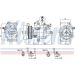 Nissens Kompressor, Klimaanlage FIRST FIT 89399