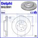 Bremsscheibe BG2891 Bremsscheibe BG2891
