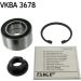 Radlagersatz VKBA 3678 Radlagersatz VKBA 3678