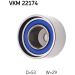 Umlenk-/Führungsrolle, Zahnriemen VKM 22174 Umlenk-/Führungsrolle, Zahnriemen VKM 22174