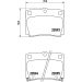 Brembo Bremsbelagsatz, Scheibenbremse PRIME LINE P 54 026 Brembo Bremsbelagsatz, Scheibenbremse PRIME LINE P 54 026