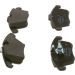 BOSCH Bremsbelagsatz, Scheibenbremse 0 986 494 209