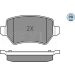 Meyle Bremsbelagsatz, Scheibenbremse MEYLE-PD: Advanced performance and design 025 234 1715/PD