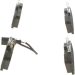 BOSCH Bremsbelagsatz, Scheibenbremse 0 986 494 025
