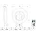 BOSCH Bremsscheibe 0 986 478 892 BOSCH Bremsscheibe 0 986 478 892