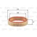Valeo Luftfilter 585606