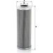 Filter, Arbeitshydraulik HD 803 X Filter, Arbeitshydraulik HD 803 X