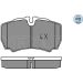 Meyle Bremsbelagsatz, Scheibenbremse MEYLE-PD: Advanced performance and design 025 291 2320/PD