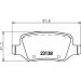 Hella Bremsbelagsatz, Scheibenbremse 8DB 355 012-131 Hella Bremsbelagsatz, Scheibenbremse 8DB 355 012-131