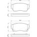 BOSCH Bremsbelagsatz, Scheibenbremse 0 986 460 997 BOSCH Bremsbelagsatz, Scheibenbremse 0 986 460 997