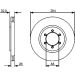 BOSCH Bremsscheibe 0 986 479 416
