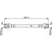 BOSCH Bremsschlauch 1 987 481 886