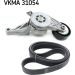 SKF Keilrippenriemensatz VKMA 31054