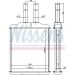 Nissens Wärmetauscher, Innenraumheizung 76505 Nissens Wärmetauscher, Innenraumheizung 76505