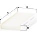 MANN-FILTER CU 25 010-2 Innenraumfilter, Partikelfilter MANN-FILTER CU 25 010-2 Innenraumfilter, Partikelfilter