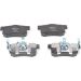 BOSCH Bremsbelagsatz, Scheibenbremse 0 986 494 233
