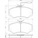 BOSCH Bremsbelagsatz, Scheibenbremse 0 986 460 998 BOSCH Bremsbelagsatz, Scheibenbremse 0 986 460 998
