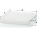 MANN-FILTER CU 1827 Innenraumfilter, Partikelfilter MANN-FILTER CU 1827 Innenraumfilter, Partikelfilter