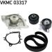 SKF Wasserpumpe + Zahnriemensatz VKMC 03317 SKF Wasserpumpe + Zahnriemensatz VKMC 03317
