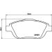 Hella Bremsbelagsatz, Scheibenbremse 8DB 355 014-551 Hella Bremsbelagsatz, Scheibenbremse 8DB 355 014-551
