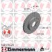 Zimmermann Bremsscheibe Coat Z 540.5314.20 Zimmermann Bremsscheibe Coat Z 540.5314.20