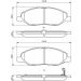 BOSCH Bremsbelagsatz, Scheibenbremse 0 986 494 867 BOSCH Bremsbelagsatz, Scheibenbremse 0 986 494 867