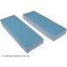 Blue Print Filtersatz, Innenraumluft ADN12537