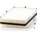 MANN-FILTER CU 2534 Innenraumfilter, Partikelfilter MANN-FILTER CU 2534 Innenraumfilter, Partikelfilter