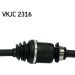 SKF Antriebswelle VKJC 2316