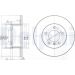 Delphi Bremsscheibe BG2556