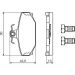 BOSCH Bremsbelagsatz, Scheibenbremse 0 986 460 995 BOSCH Bremsbelagsatz, Scheibenbremse 0 986 460 995