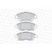 Ferodo Bremsbelagsatz, Scheibenbremse PREMIER ECO FRICTION FDB4404 Ferodo Bremsbelagsatz, Scheibenbremse PREMIER ECO FRICTION FDB4404
