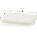 MANN-FILTER CU 2425 Innenraumfilter, Partikelfilter MANN-FILTER CU 2425 Innenraumfilter, Partikelfilter