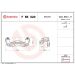 Brembo Bremssattelhaltersatz PRIME LINE F BK 020 Brembo Bremssattelhaltersatz PRIME LINE F BK 020